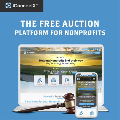 online auction platform for nonprofits.